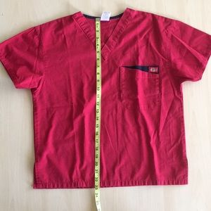 Red Dickies Scrub Extra Small